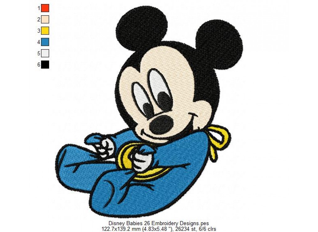 Disney Babies 26 Embroidery Designs